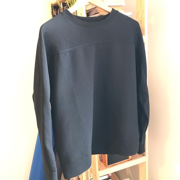 Ribbed GAP Fit sweatshirt - Picture 1 of 7